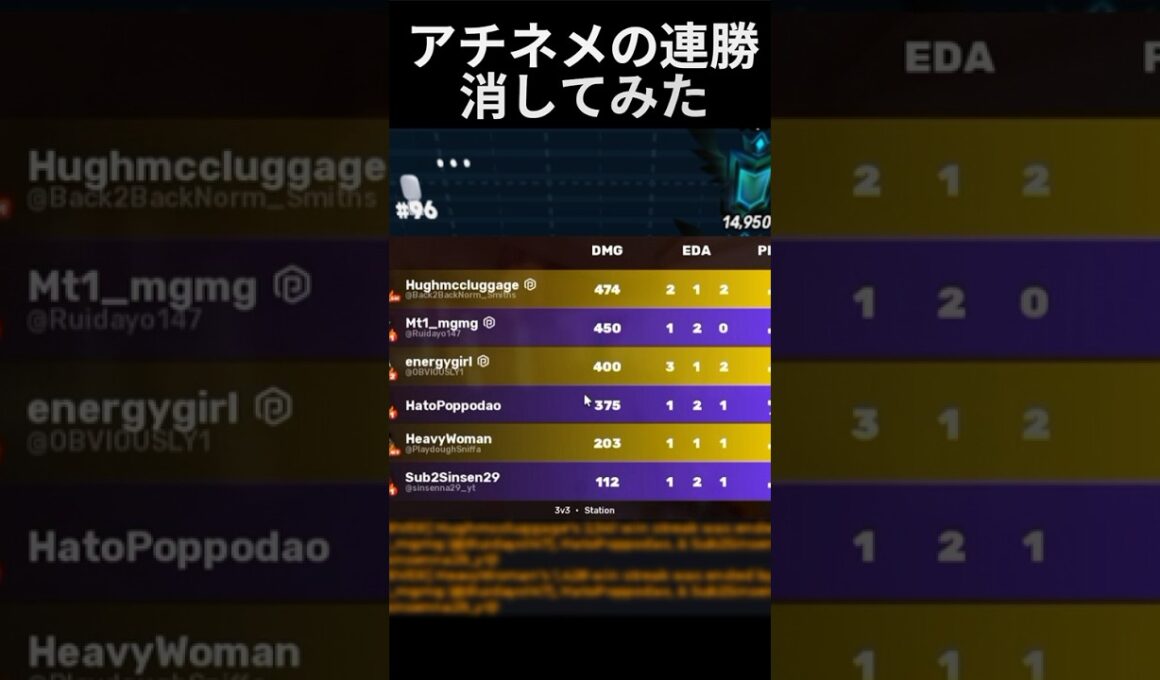 アチネメの2000連勝消してみた