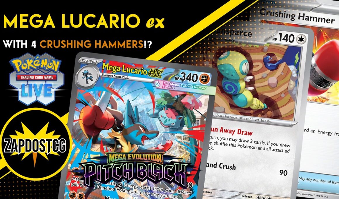 This MEGA LUCARIO ex Deck Just WON a 650+ Player Tournament!