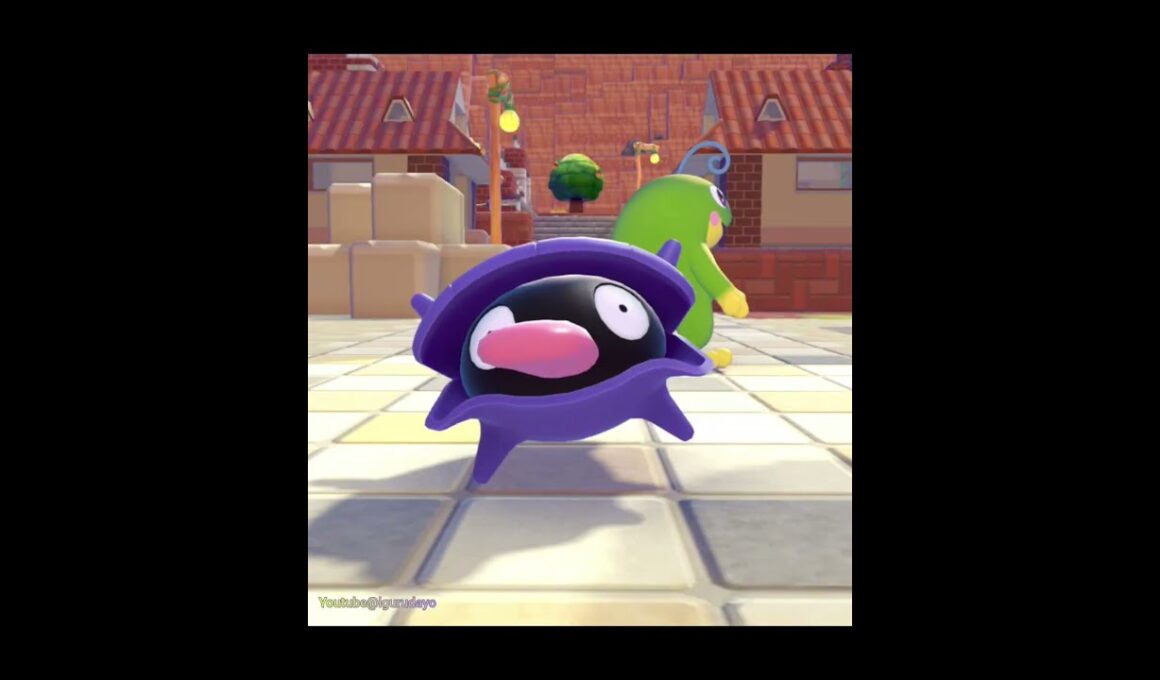 ペロペロシェルダーShellder　#pokopia #ぽこあポケモン #pokemon