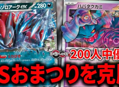 『ハバタクカミ』を入れておまつりおんどにも勝てるようになった『Nのゾロアークex』が天才でした【ポケカ】【PTCGL】