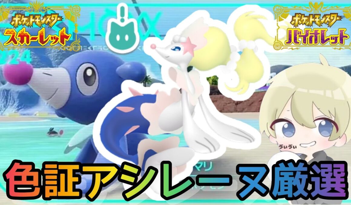 【ポケモンSV】レア証色違いアシレーヌが欲しい！色違いアシマリ厳選　#色違い厳選 #pokemon #ポケモンSV #shorts