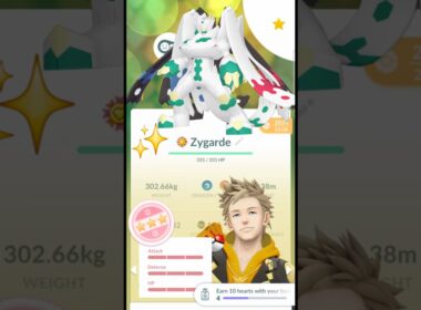 When I Got💯Hundo 100% Zygarde in #pokemongo