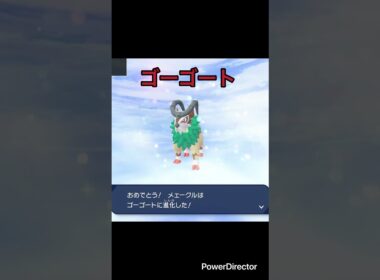 【Pokémon LEGENDS Z-A】進化　メェークル→ゴーゴート　#ポケモンza #ゲームリハビリ #切り抜き #shorts