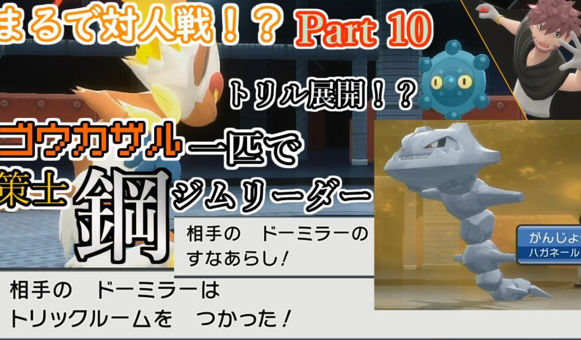人入ってる？　ブリダイを『ヒコザル』一匹で攻略するようです　Part 10【ポケモンダイパリメイク】「縛りプレイ」