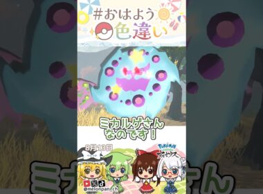 ☀️108つの魂！！色違いミカルゲ🫥✨2026年8月13日 #おはよう色違い #おは色 #ポケモン