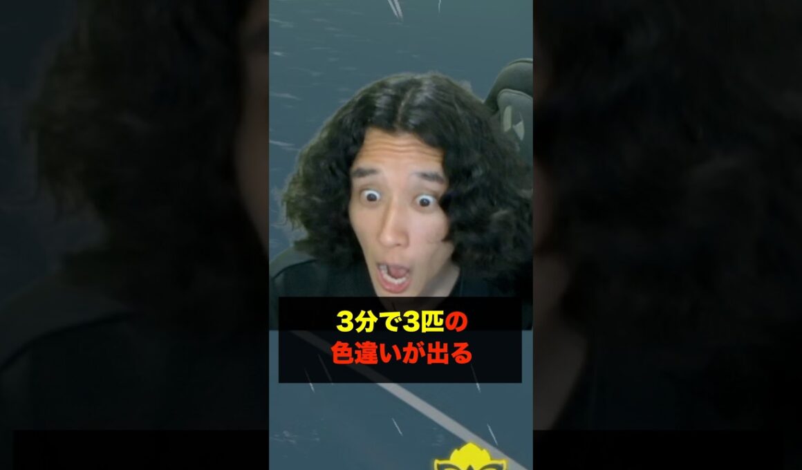 3分で3匹の色違いが出る奇跡の大フィーバーが起きたんだが