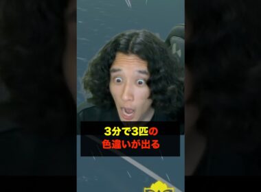 3分で3匹の色違いが出る奇跡の大フィーバーが起きたんだが