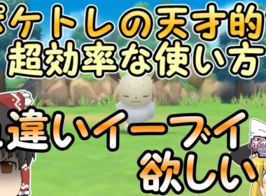 【ポケトレ】のウラ技教えます！色違いイーブイ爆速ゲットで嬉しい！【BDSP】【ポケモンダイパリメイク・ゆっくり実況】