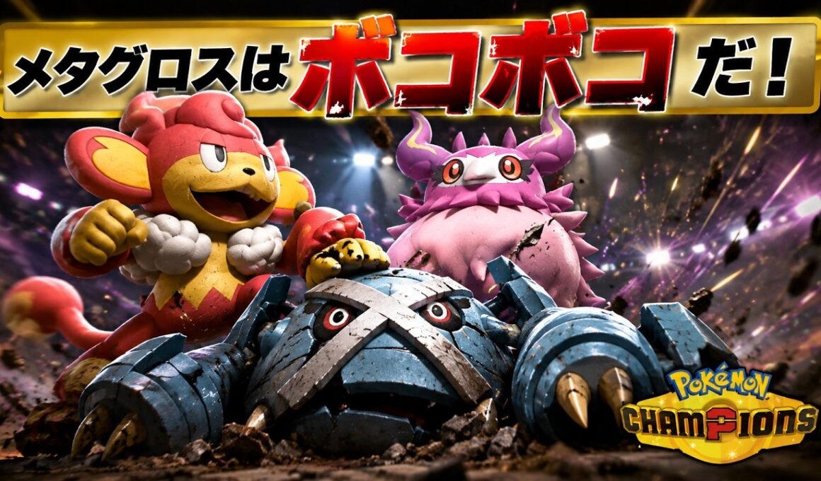 おい！使用率最下位のバオッキーが環境トップメタすぎるぞ！！！【ポケモンチャンピオンズ】