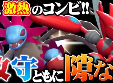 【時代はサザンドラ×メガハッサム】攻めと守りを両立した最強コンビが今熱いです！！【ポケモンチャンピオンズ】