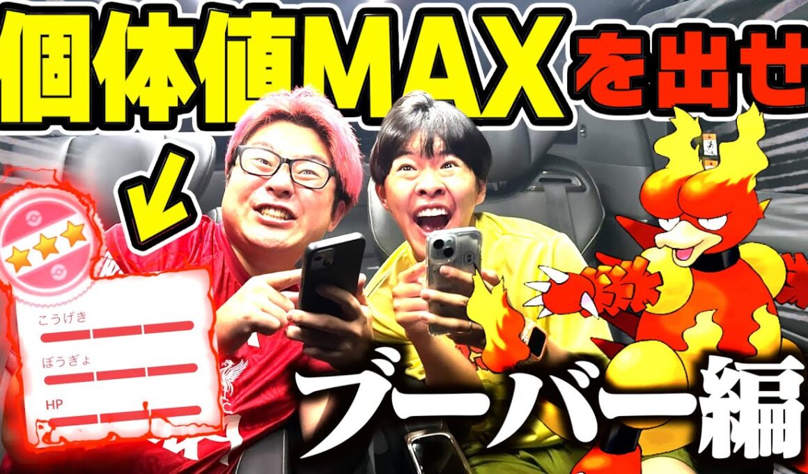 【ポケモンGO】個体値MAXが出るまで帰れませんwwww（ダイマックスブーバー編）