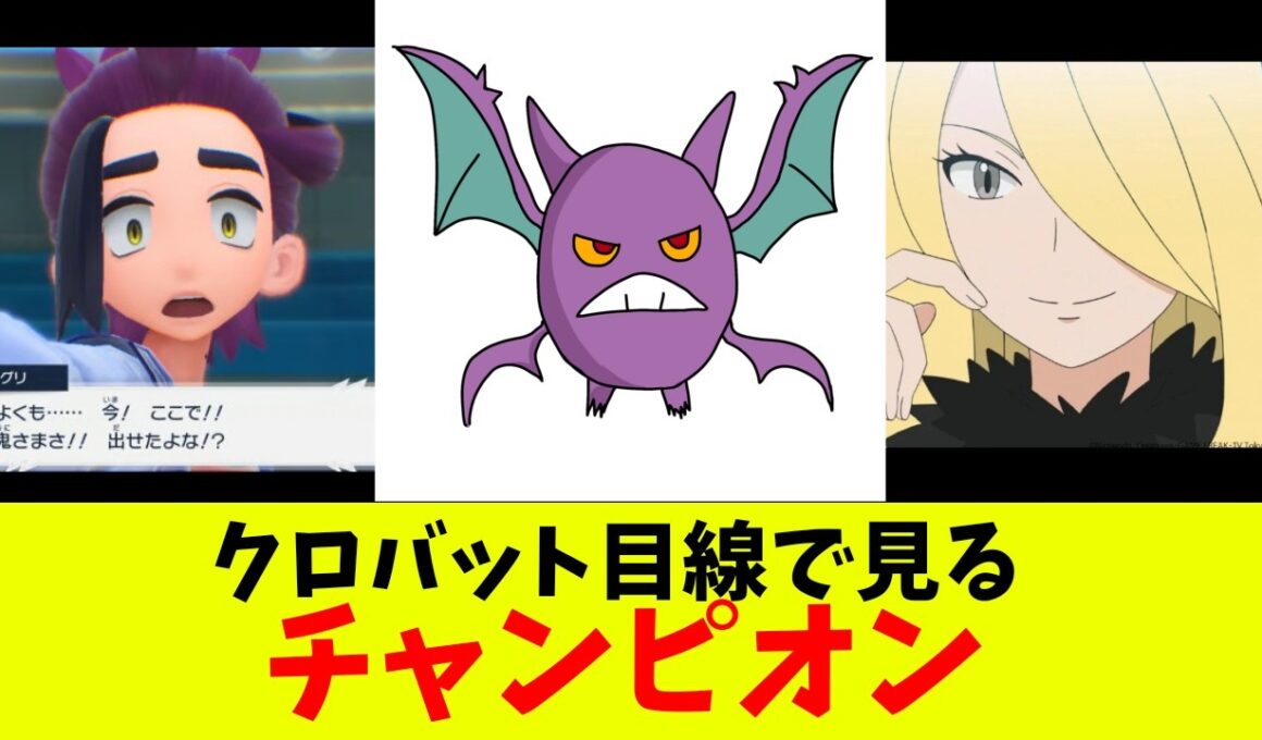 クロバット目線で見るチャンピオン