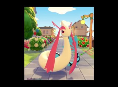 ミロカロス🎵 Milotic　 #pokopia #ぽこあポケモン #pokemon