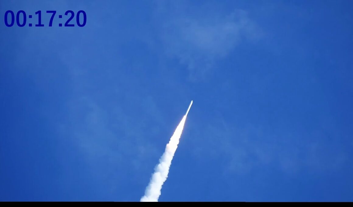 カイロスロケット2号機打ち上げ （手ぶれ補正版）