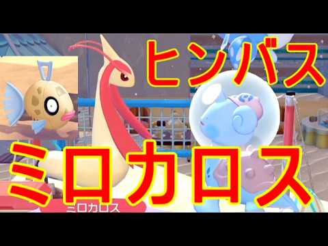 【ぽこあポケモン】ヒンバス・ミロカロス・生息地・きれいなウロコ入手イベント取引交換場所【ぽこポケ】