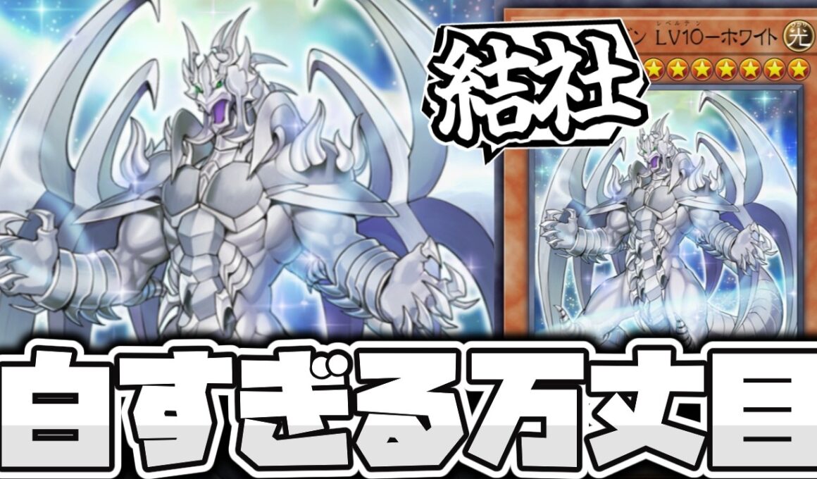 【遊戯王】 万丈目ホワイトサンダーを象徴する地味再現カード 『アームド・ドラゴン LV10－ホワイト』 【ゆっくり解説】