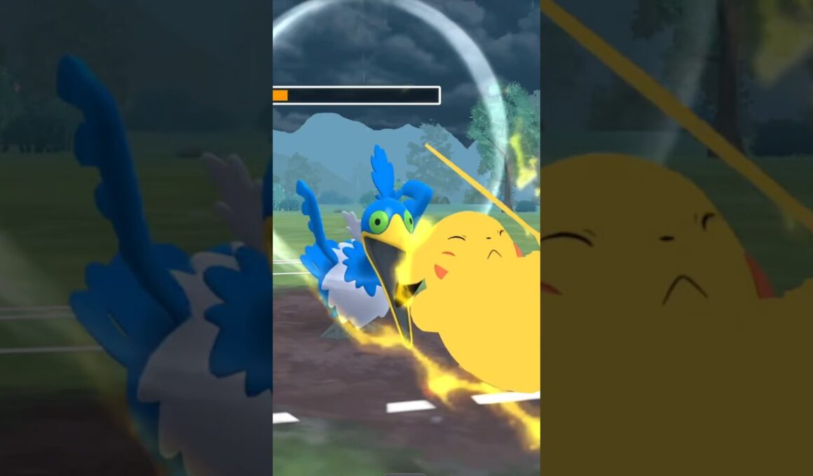 【衝撃のシーン⚠️】ウッウがピカチュウを吐き出した！#ポケモンGO#pokemongo