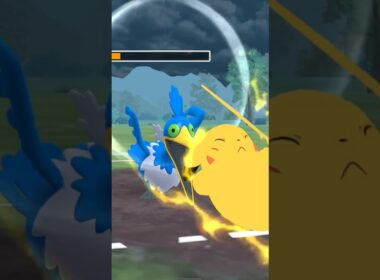 【衝撃のシーン⚠️】ウッウがピカチュウを吐き出した！#ポケモンGO#pokemongo