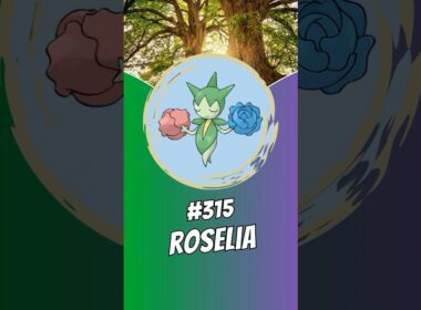 Roselia Zehirli Zarafet 🍃☠️ | Bilinmeyen Bir Bilgi #roselia #pokemon #pokedex
