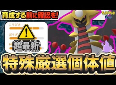 【特殊個体厳選】Sギラティナ最新ハイパー環境評価と厳選個体値を徹底解説！　GBL