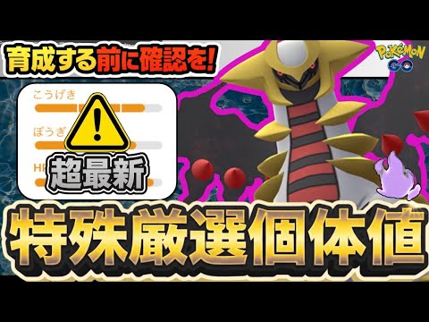 【特殊個体厳選】Sギラティナ最新ハイパー環境評価と厳選個体値を徹底解説！　GBL