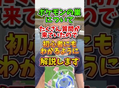 【重要】⚠️勘違い多発⚠️誤解注意！ポケモンの巣について初心者にもわかるように解説します！タブンネの巣やミツハニーの巣についても【ポケモンGO】#ポケモンGO #島名なまし　#ポケモンの巣