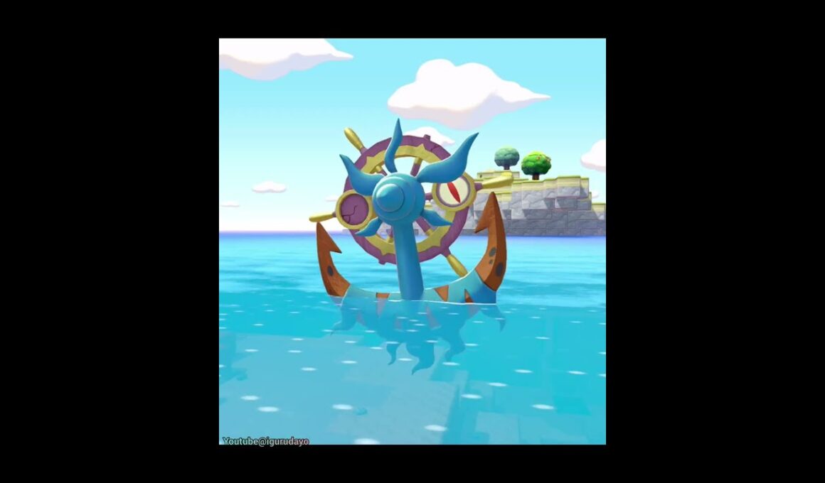 ダダリン⚓Dhelmise　#pokopia #ぽこあポケモン #pokemon