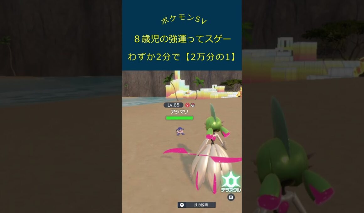 【子どもの強運】確率無視もいいところ、たった2分でこれは凄すぎる