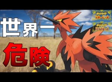 原種より危険な鳥「ガラルサンダー」は何が危険なのか？【ポケモンSV】