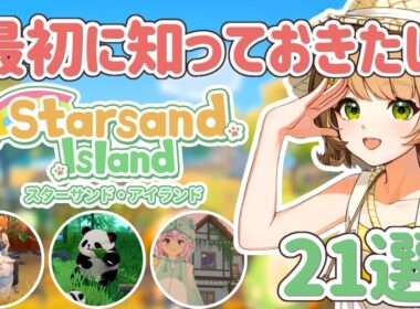 スターサンド・アイランドの最初に知っておきたいこと21選！Starsand Island！【60時間プレイ後の気づき】【Switch2/Steam】