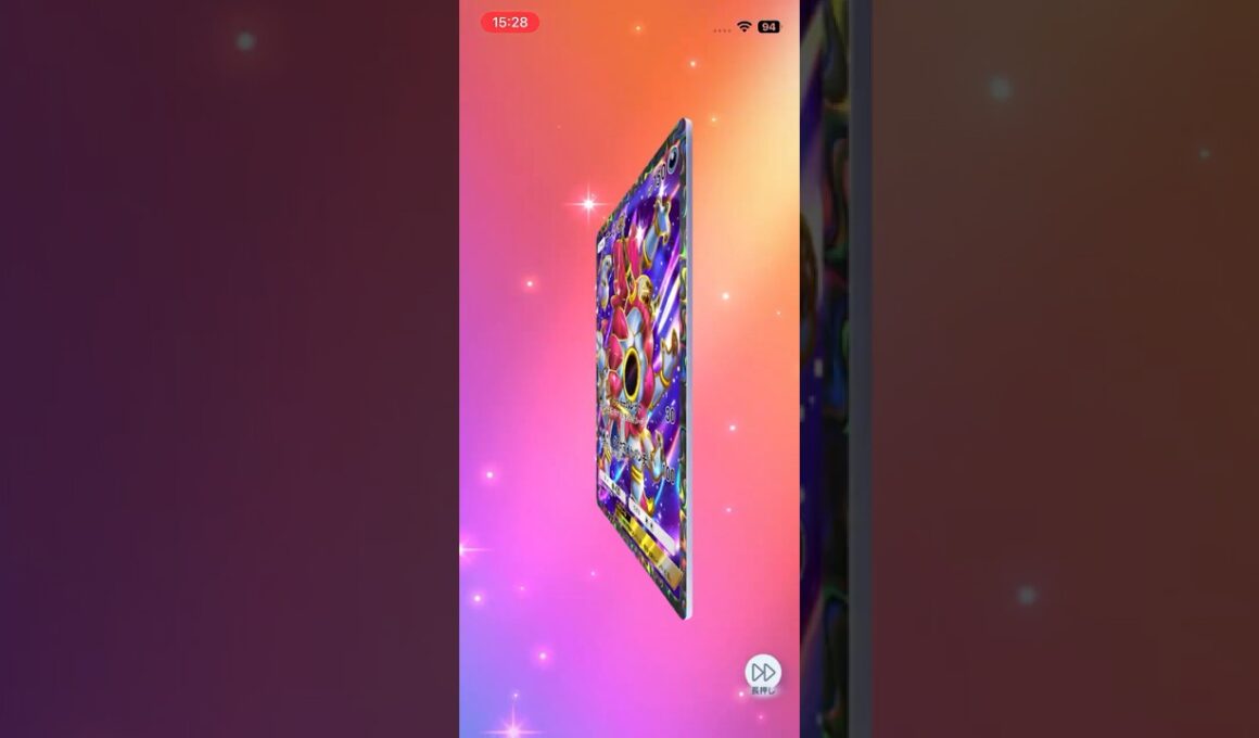 【ポケポケ】ときはなたれしフーパ #pokemon #天空の支配者 #ガチャ動画