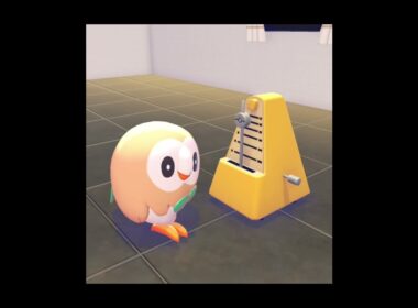 モクロー🎶Rowlet #ぽこあポケモン #pokopia #pokemon