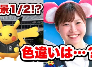 愛知限定背景ピカチュウを初日連戦！背景は2分の1、色違いは…【ポケモンGO】