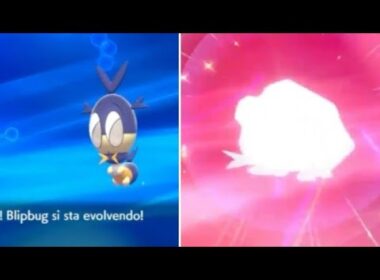 Blipbug si evolve in Dottler - Pokémon Spada e Scudo