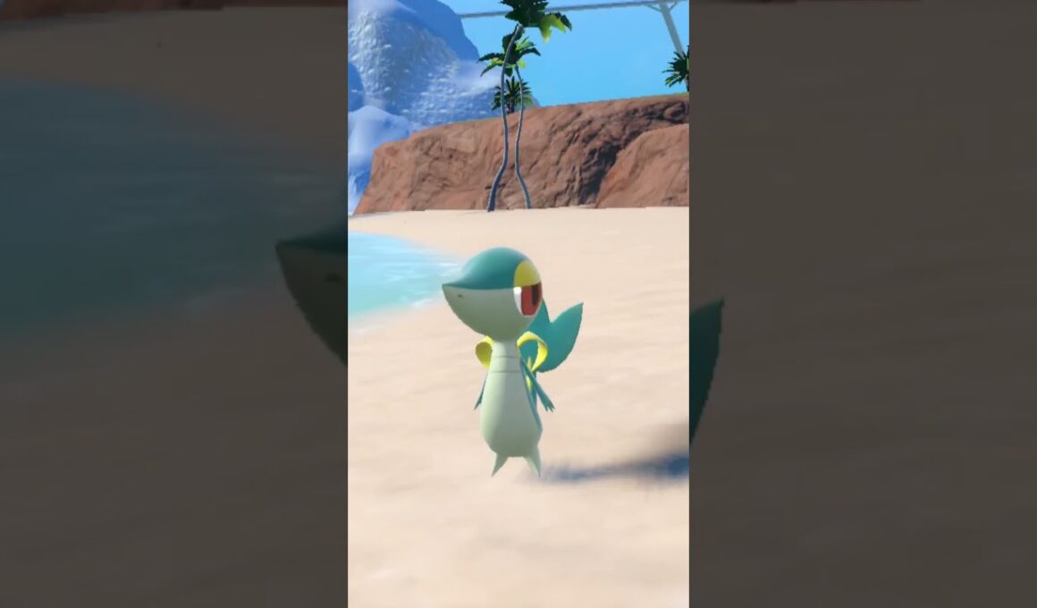 ツタージャ 色違い Snivy【ポケモン剣盾】