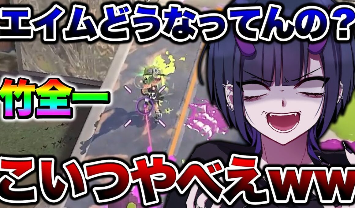 ガチで上手すぎる天才竹使いとタイマンしてみたらヤバすぎたｗｗｗｗ【スプラトゥーン3 splatoon3】【初心者】