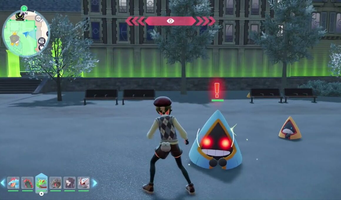 ポケモンZA　オヤブン　ユキワラシ　色違い
