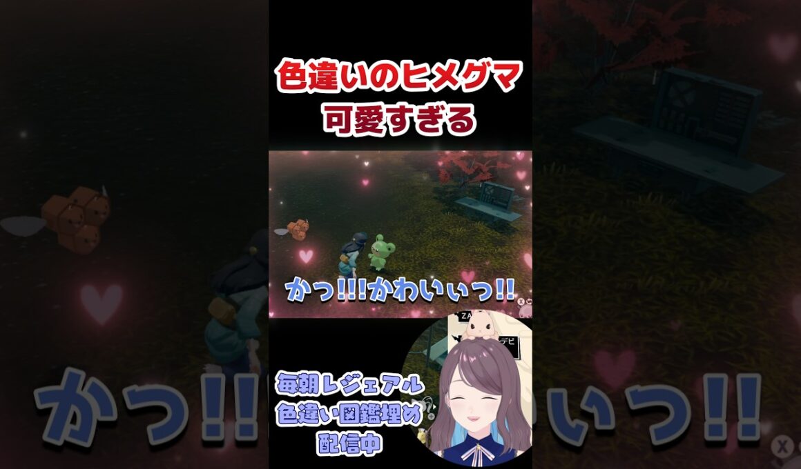 【切り抜き】ヒメグマの可愛さにメロメロ❤