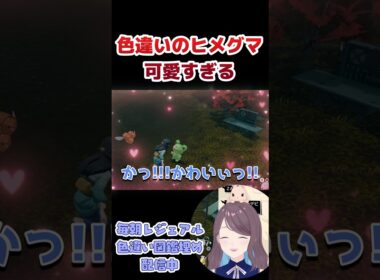 【切り抜き】ヒメグマの可愛さにメロメロ❤
