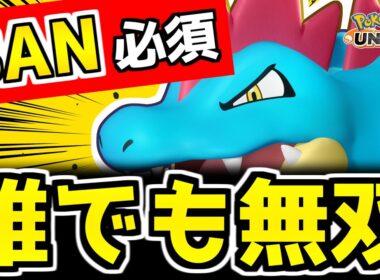 【結局コイツが最強】サポタン専でも大暴れできるオーダイル、まだぶっ壊れです。【ポケモンユナイト】