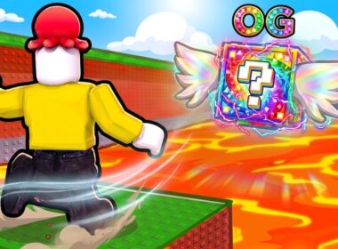 ラッキーブロックをキックするロブロックスの神になった【 Roblox 】