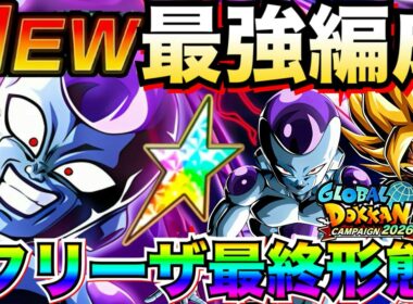 最新版『極系頂点×最強』豪華メンバー集結『LRフリーザ最終形態』最強編成＆サブキャラ徹底解説！！【ドッカンバトル】【地球育ちのげるし】